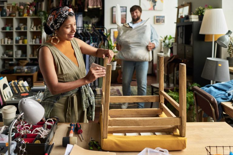 Transforming Pallets into Stylish Home Furniture